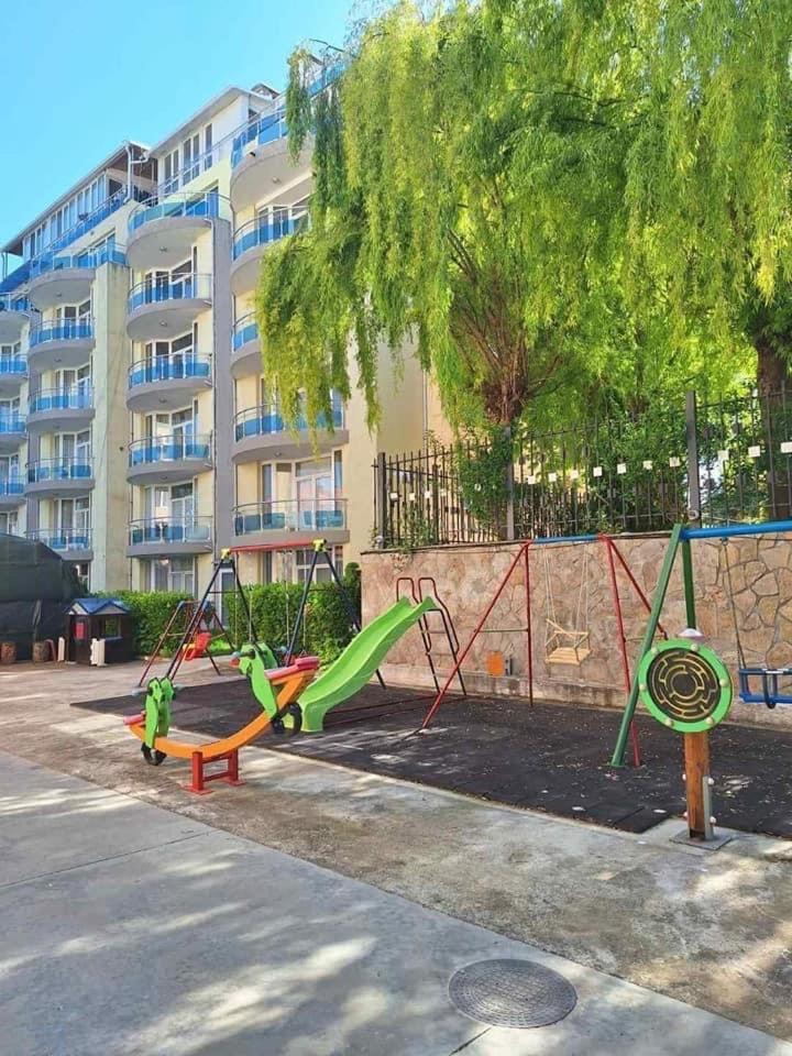 Oazis Cozy Beach Apartment Ravda Ngoại thất bức ảnh