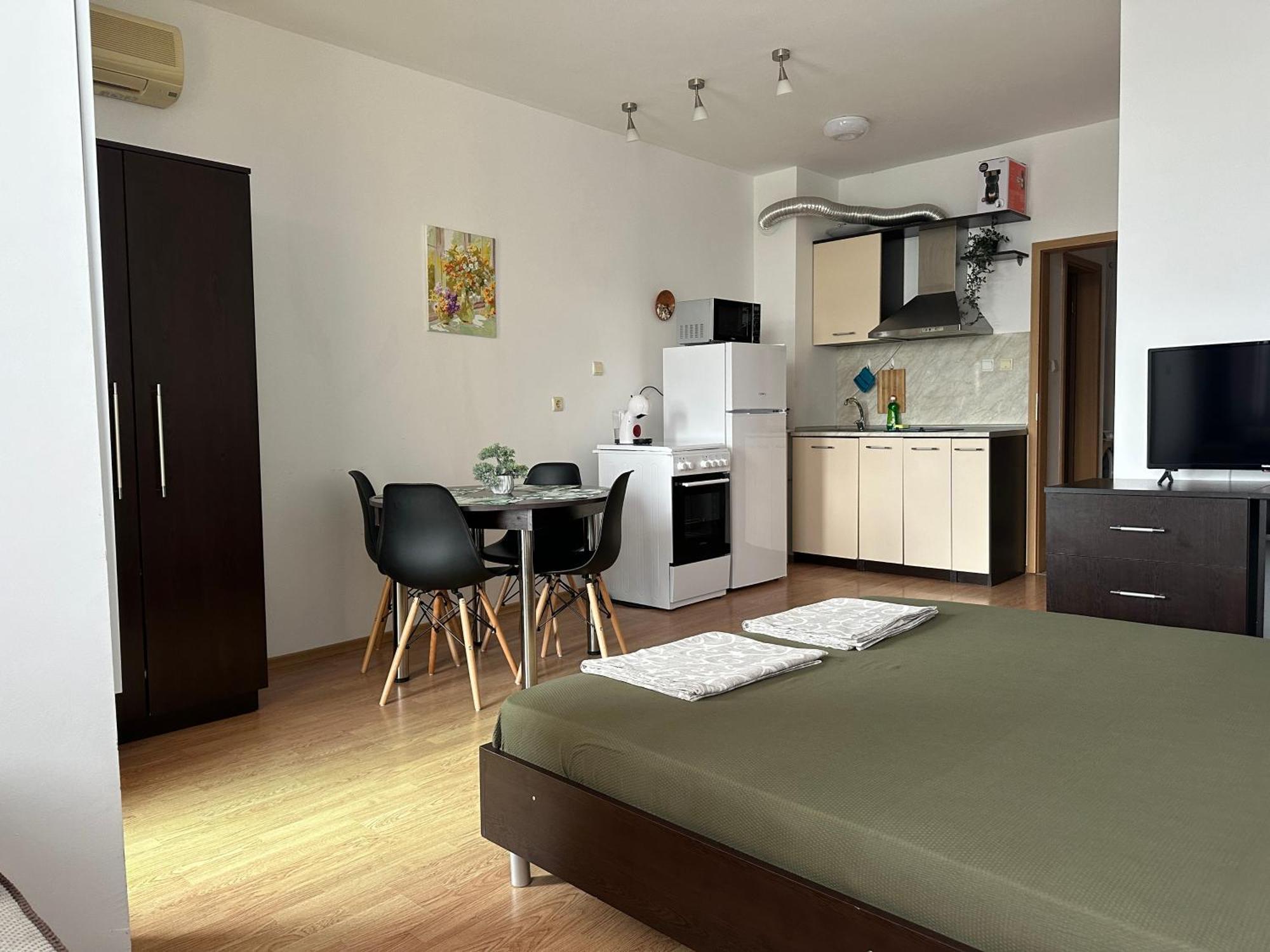 Oazis Cozy Beach Apartment Ravda Ngoại thất bức ảnh